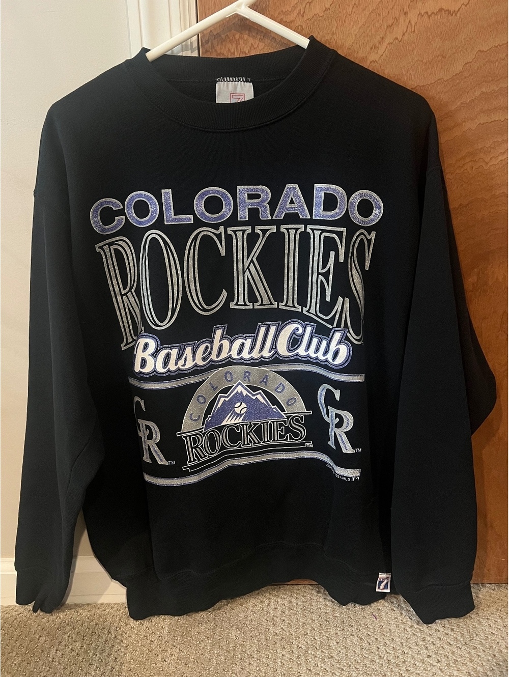 Vintage 1991 Colorado Rockies Crewneck